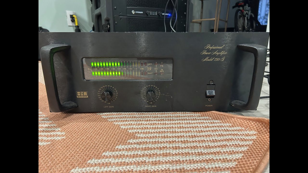 BGW 750G Amp Dyno, Power at Clipping - YouTube