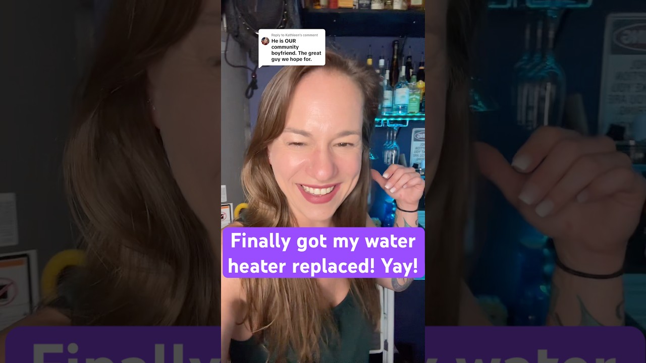 I love our community boyfriend 🥰😂 #waterheater