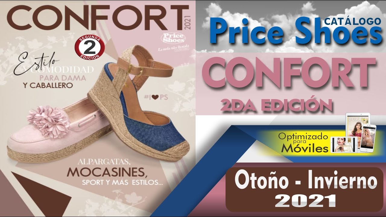 CATÁLOGO PRICE SHOES CONFORT 2DA EDICION 2021 - YouTube