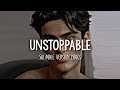Sia  unstoppable  male version lyrics
