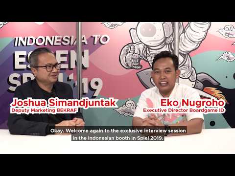 BEKRAF: Board Game Indonesia Memang Harus Tampil Bersama [Bagian 1] [Indonesia in Essen SPIEL 2019]