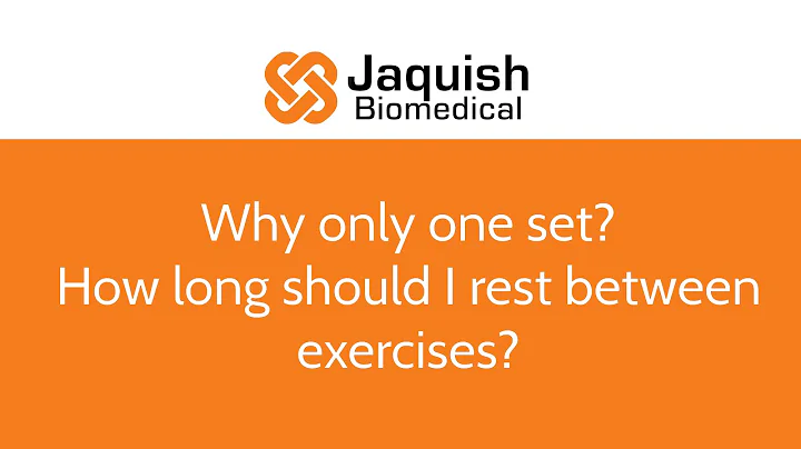 Why only one set? How long should I rest between X...