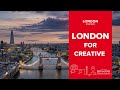 London for creative sector 2023