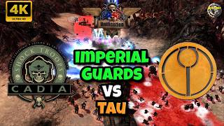 Imperial Guard vs Tau โ Steel vs Pulse Fire Cinematic Battle DoW Unification Mod #dow #dawnofwar