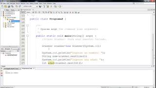 Java.- Uso de la clase Scanner:  Se le pide al usuario nombre y edad, y se muestra en pantalla. Wealth