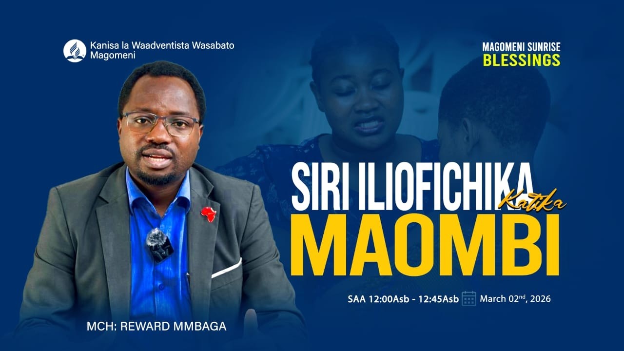 SIRI ILIOFICHIKA KATIKA MAOMBI  | PR. REWARD MMBAGA | 02.03.2026