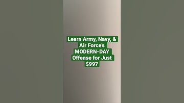 Learn Army, Navy, & Air Force’s MODERN-DAY Offense for Just $997 #shorts #tripleoption #flexbone