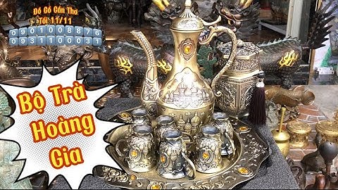 🔔🔔Bộ Trà Hoàng Gia _ Tượng Đồng _ Bình Đồng _ Quang Công .Tối 11/11 #đồcổcầnthơ #đồcổ .