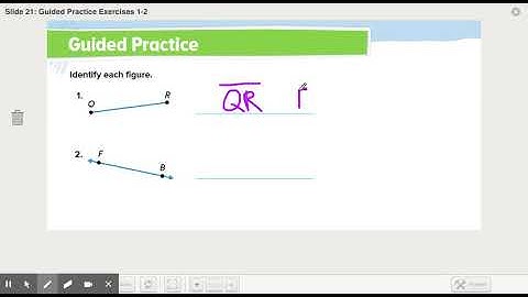 Chapter 14: Lesson 1: Draw Points, Lines, and Rays