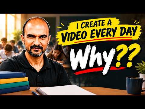 Why Kapil sir will keep creating a video EVERY DAY?
