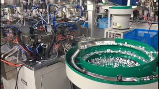 Plastic Actuator and Aluminum Cap Assembly Machine