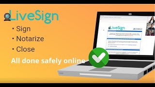 LiveSign Remote Online Notarization Platform by SYNRGO