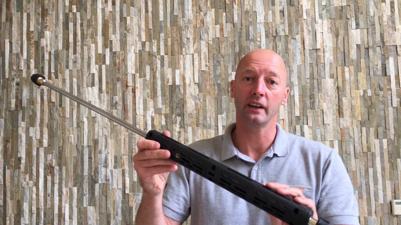 Karcher type 870mm Lance with Nozzle holder - M22 female inlet (HD & HDS)