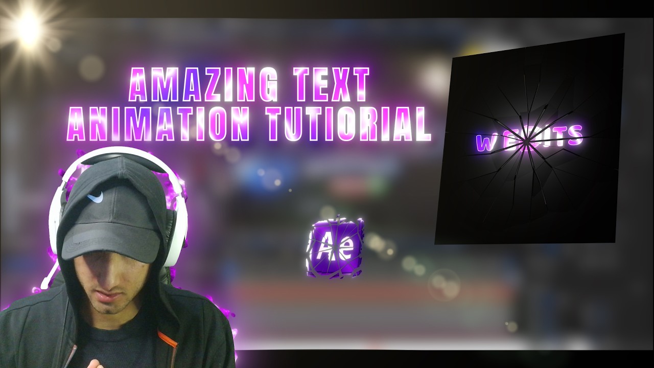 AMAZING AE TEXT ANIMATION | TUTORIAL FOR AFTER EFFECTS - YouTube