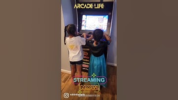 🕹 Got to teach them young arcade games  #arcade #games #gamersetup #fun #gaming #retro #decor