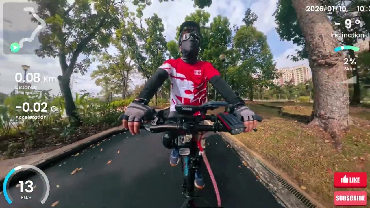 Cycling: Old Upp Thomson to Punggol PCN 100126