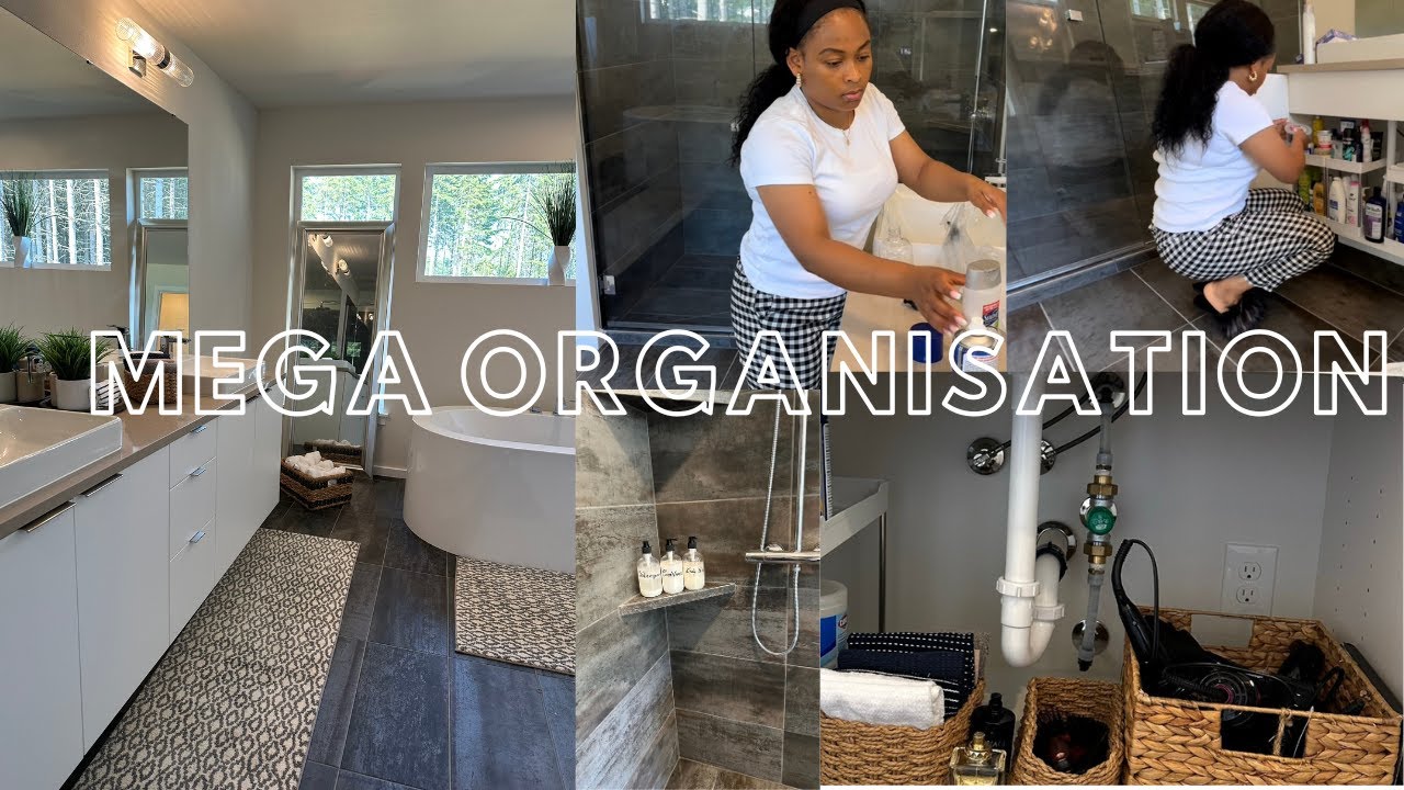 MEGA ORGANISATION & RANGEMENT EXTREME SALLE DE BAIN / AMENAGEMENT & DECORATION  #newhouse  #hometour
