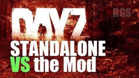 DayZ Standalone vs DayZ Mod (Graphics & Map Comparison) "The Elektro - Cherno Run"  [HD]
