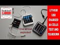 DuB-EnG: Modern Lithium Ion Rechargable AA battery Cells tested! - EBL, TENAVOLTS, KRATAX any good??