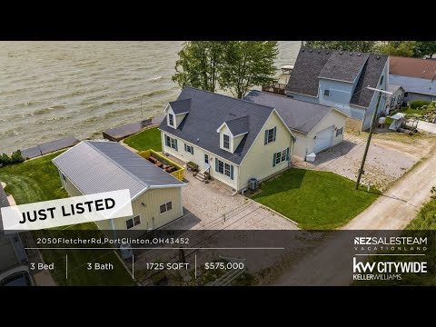 2050 Fletcher Rd, Port Clinton, OH home video tour