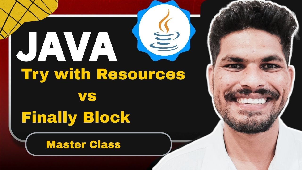 Try with Resources in Java | When Finally Block Does NOT Run | Java ...