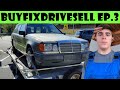 Mercedes W124 TD 250 | BuyFixDriveSell🔧 #3 | Daimler Bernd