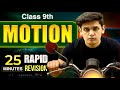 Master Motion in Just 25 Minutes! ๐ | Class 9 Rapid Revision by Prashant Kirad