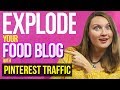 Food Blogging for Beginners | How to Get TONS of Free Traffic from Pinterest