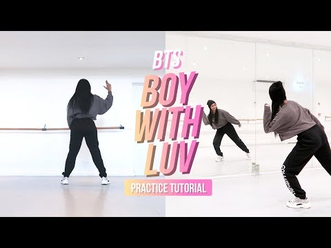 [PRACTICE] BTS (방탄소년단) - 'Boy With Luv (작은 것들을 위한 시)' - Dance Tutorial - SLOWED + MIRRORED