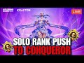D- 6 BGMI SOLO RANK PUSH LIVE | HOW TO REACH CONQUEROR | Maccy Gaming #bgmilive #solo #rankpush