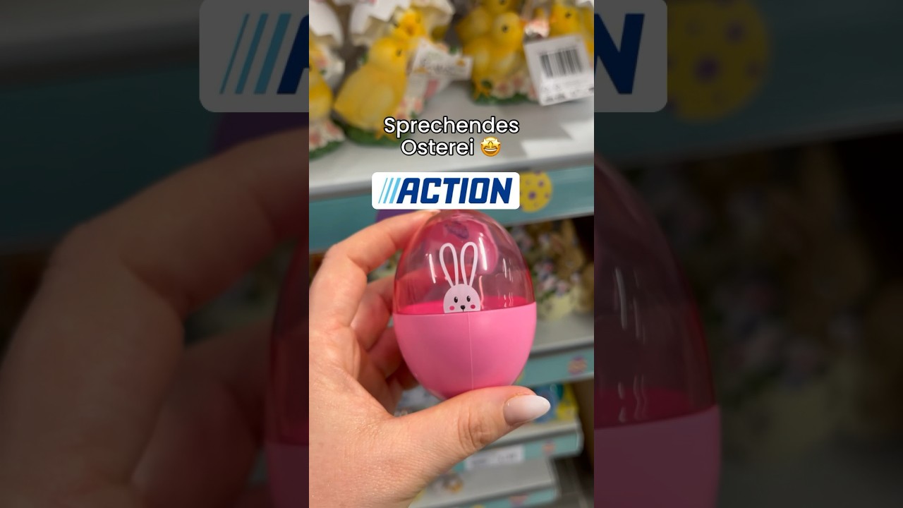 Sprechendes Osterei von Action 😂