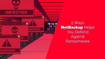 5 Ways NetBackup Helps You Defend Against Ransomware