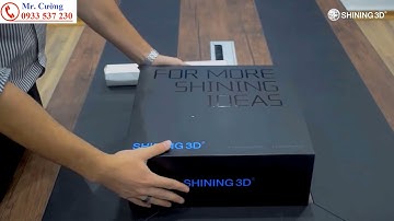 Đập hộp máy Scan 3D cầm tay || Máy quét 3D Einscan Pro HD || Cường 3D 0933 537 230