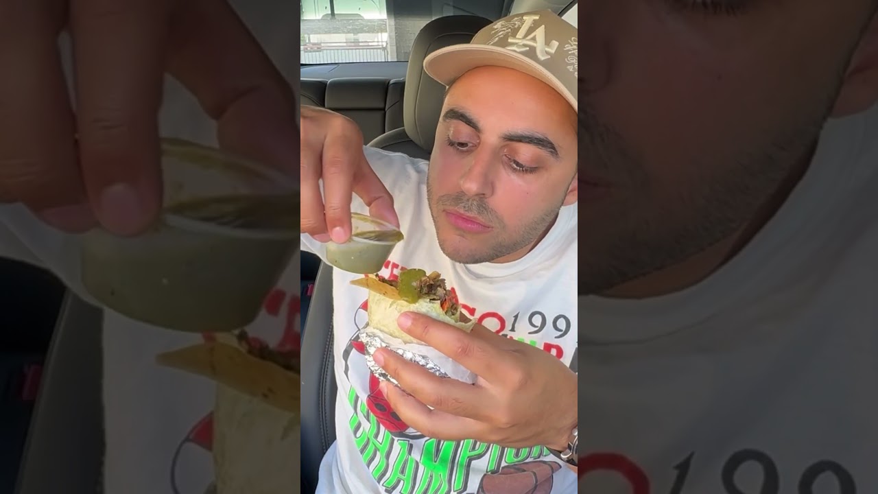 Mukbang ASMR of one of my favorite burritos of all time - Eduardo’s border grill in Westwood