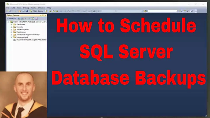 How to Schedule SQL Server Database Backups.