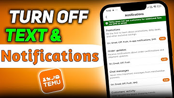 How to Turn off notifications on temu app | How to Stop Temu Notifications