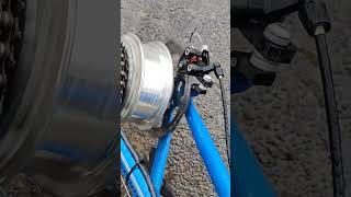 How to Make 50 KM/h High Speed Hub Motor Electric Bicycle #shorts #short