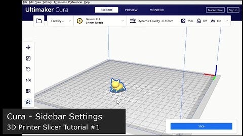Cura Tutorial 1 - Sidebar Options - Circuits with Angel
