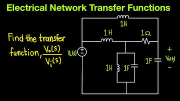 Feedback and Control Systems Episode 12: Electrical Network Transfer Functions Part 2