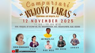 Live Hari Ini Campursari WIJOYO LARAS ~ Kediaman Bpk. Anton Pria Tri Jatnika, S.Pd ~ 12-11-2025