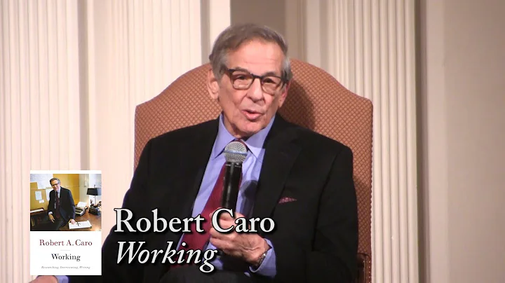 Robert Caro, "Working" (with Chuck Todd)