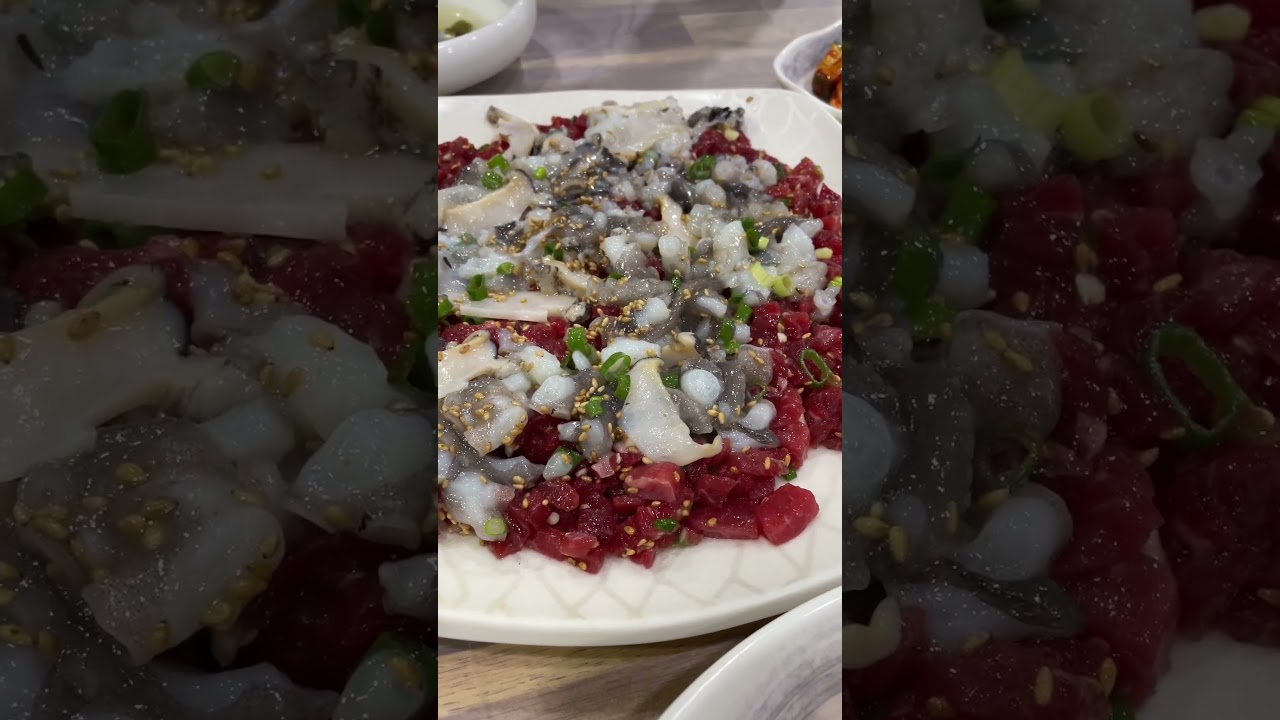 샌나랑 하당먹거리 #탕탕이 #목포하당