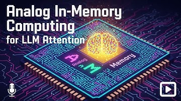 Analog In-Memory Computing for LLM Attention