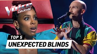 MOST UNEXPECTED AND SHOCKING Blind Auditions in The Voice