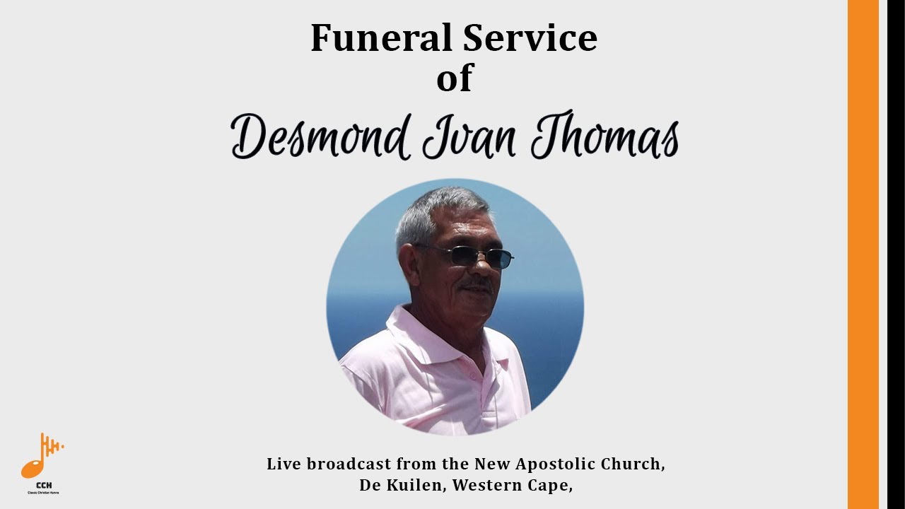 Funeral Divine Service of Desmond Ivan Thomas - Saturday, 13 July 2024