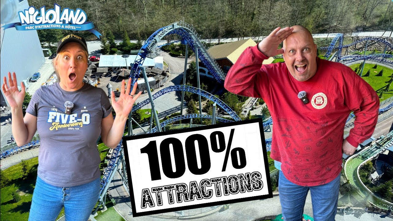 UNE JOURNEE DE FOLIE 100% ATTRACTIONS A NIGLOLAND