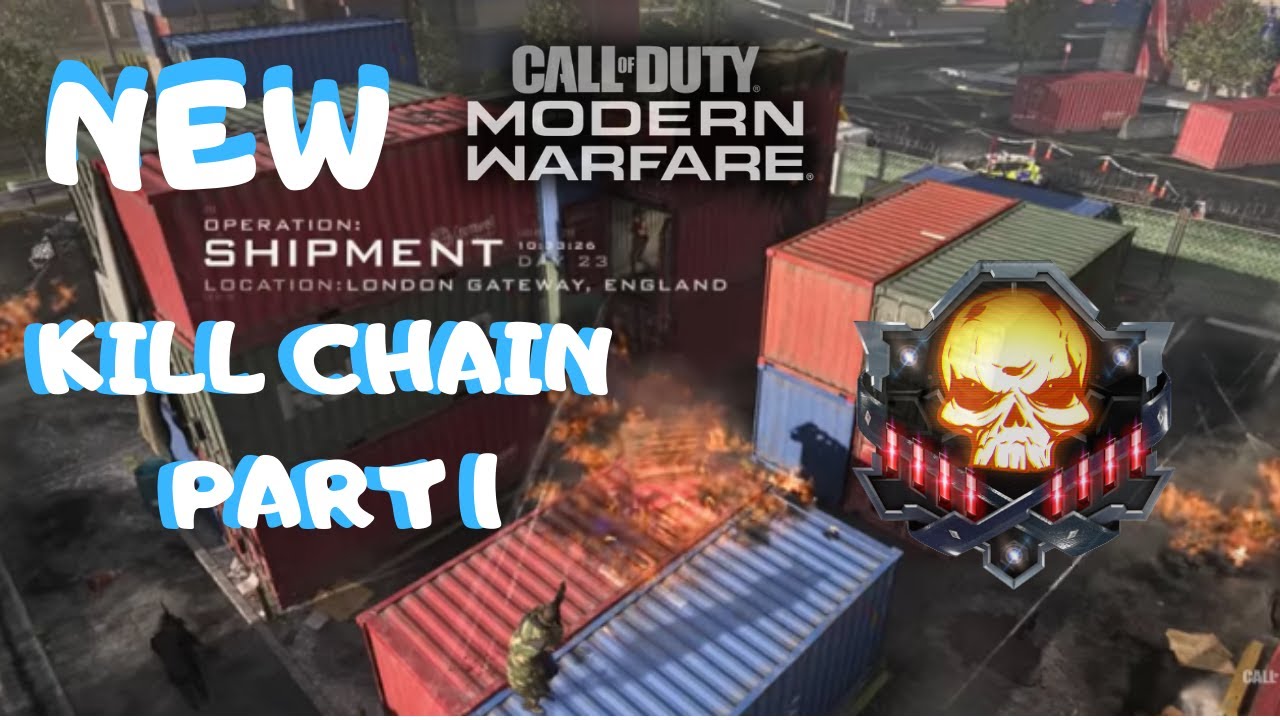 BEST KILL CHAIN PART 1 - (Call of Duty Modern Warfare 2019)