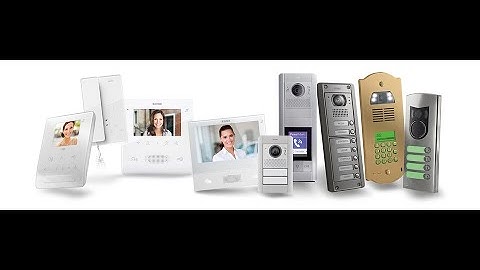 Elvox audio- video intercomsystemen