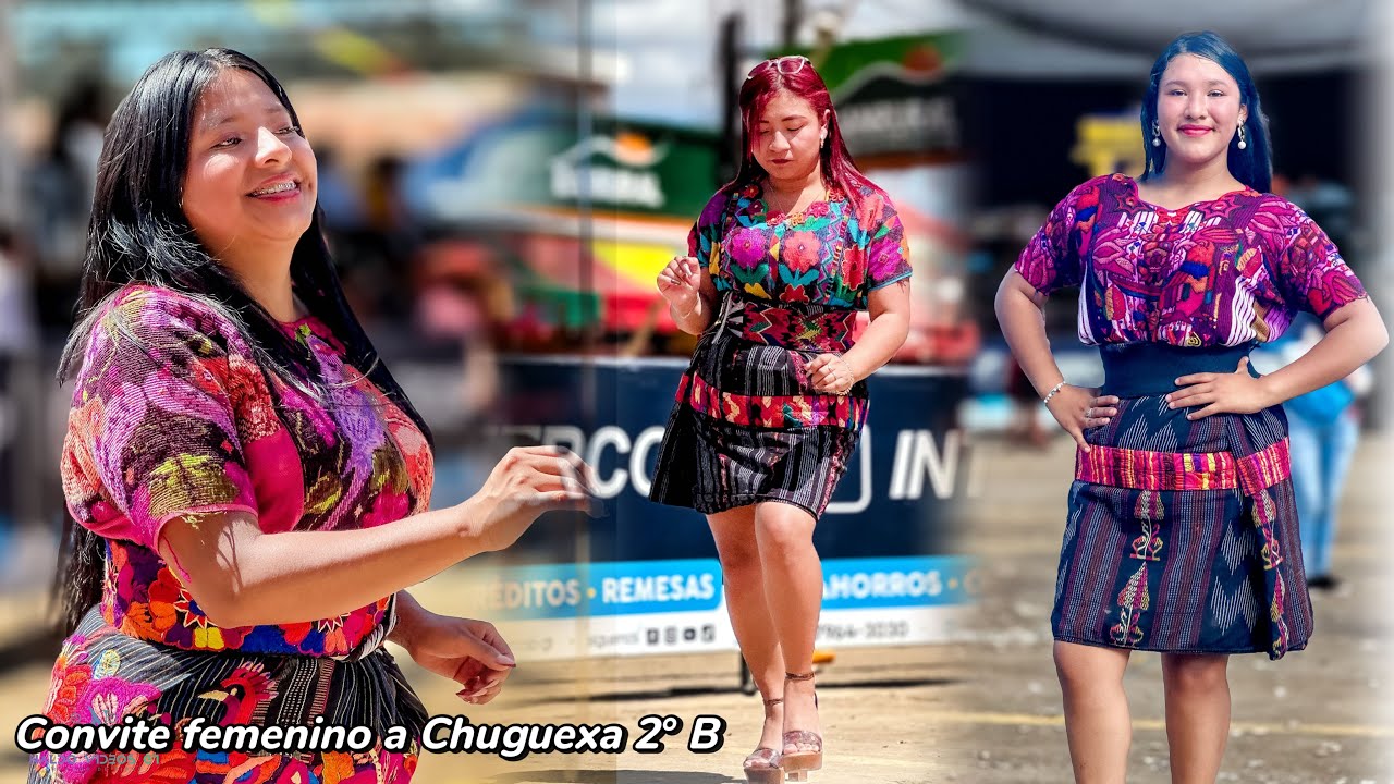 Feria boquerón 13 de febrero chicas hermosas Chuguexa 2° B Miguel Ángel Tzul 💃🏼￼