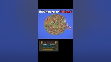 500 Years on 1 island #worldbox #superworldbox #shorts #subscribe #map #geography